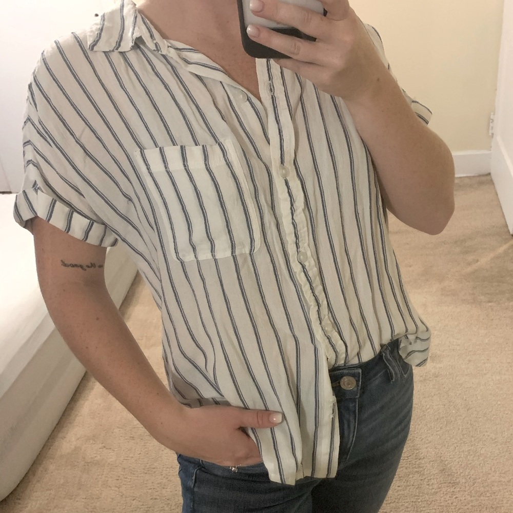 Button Up Blouse
